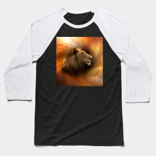 Lion portrait Baseball T-Shirt